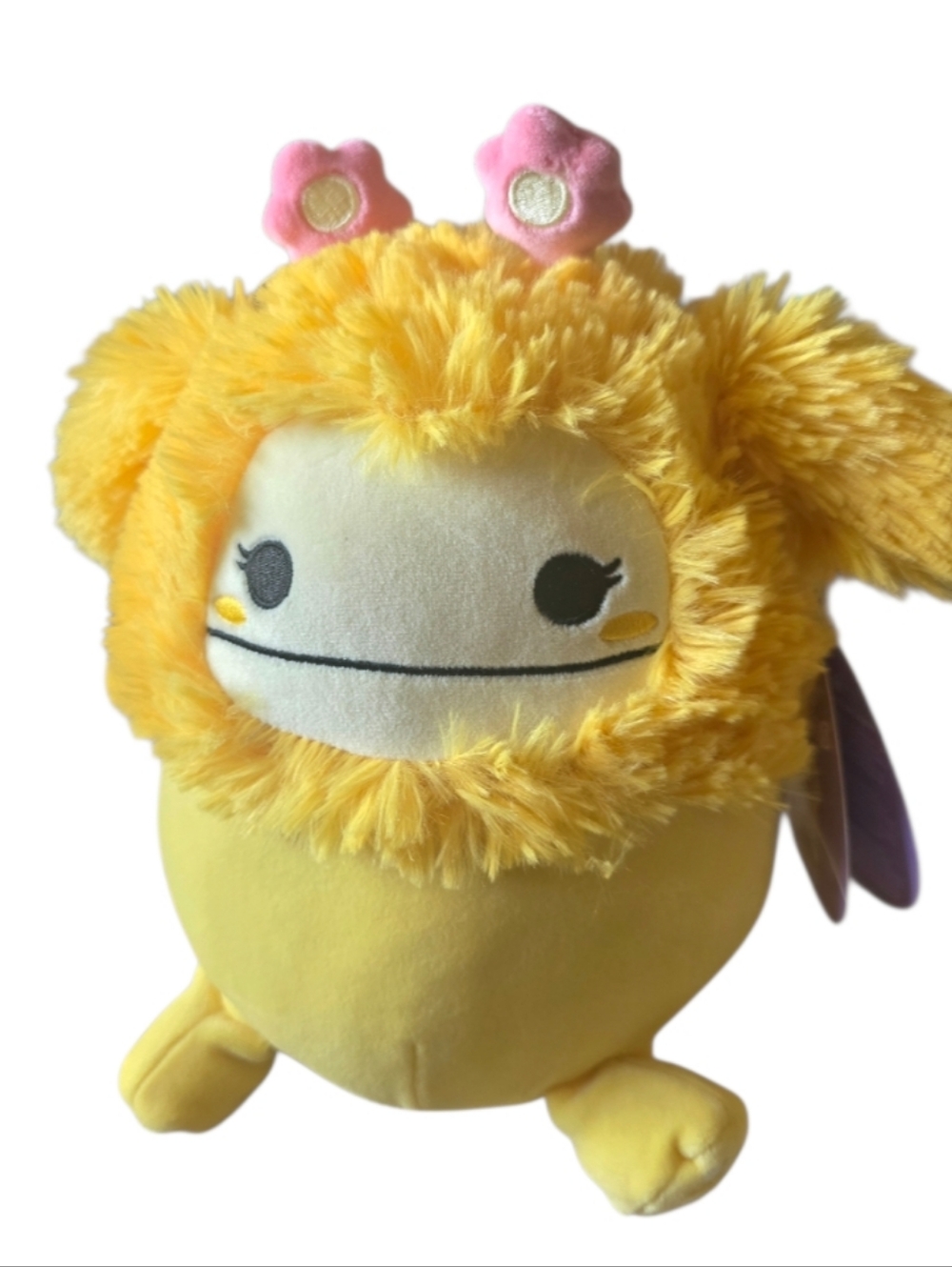 Squishmallows Original Nomi Bright Yellow Plush Spring New With Tags 10 inch